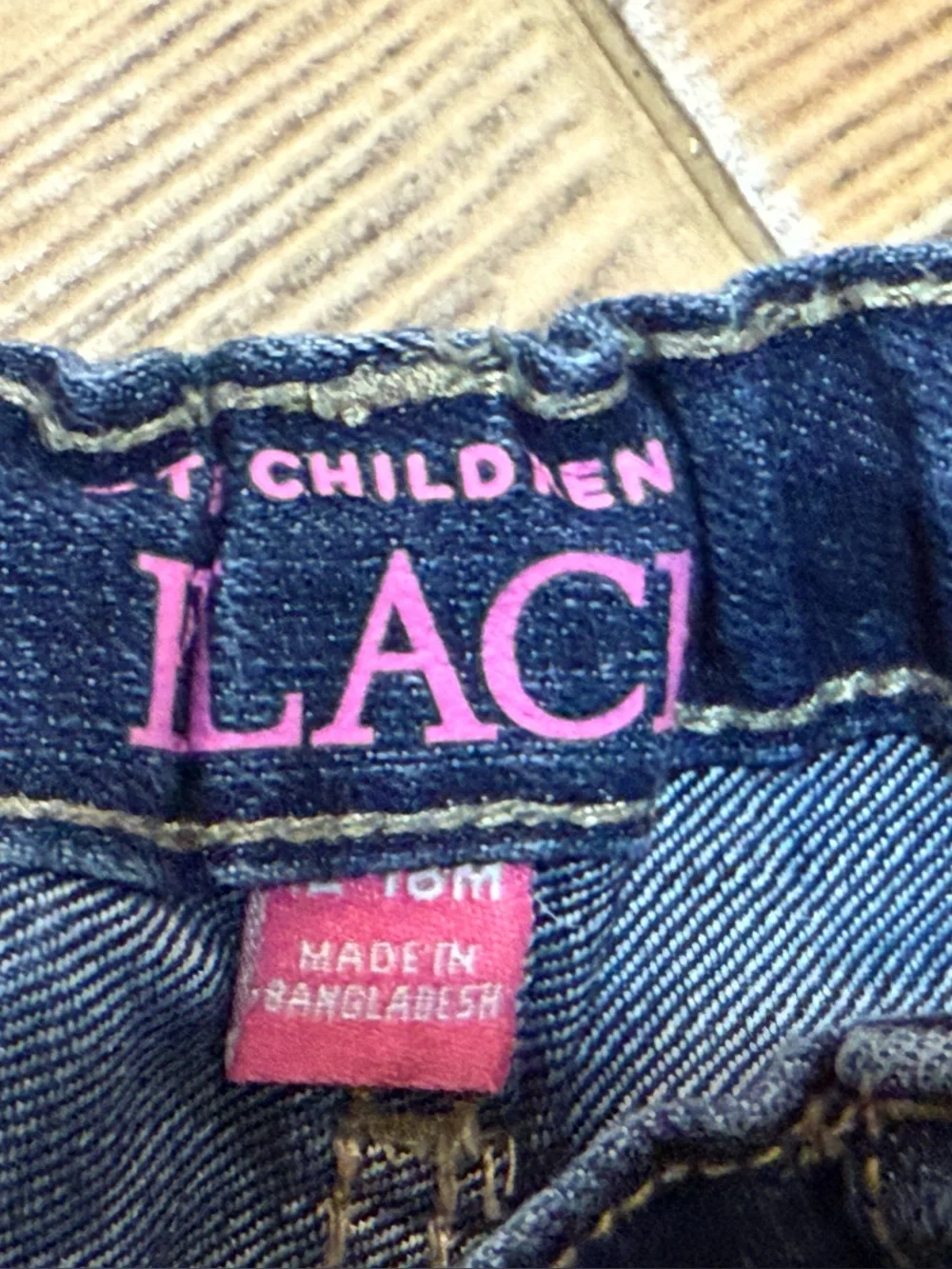 The Children's Place Dark Denim Shorts with Embroidered Patches